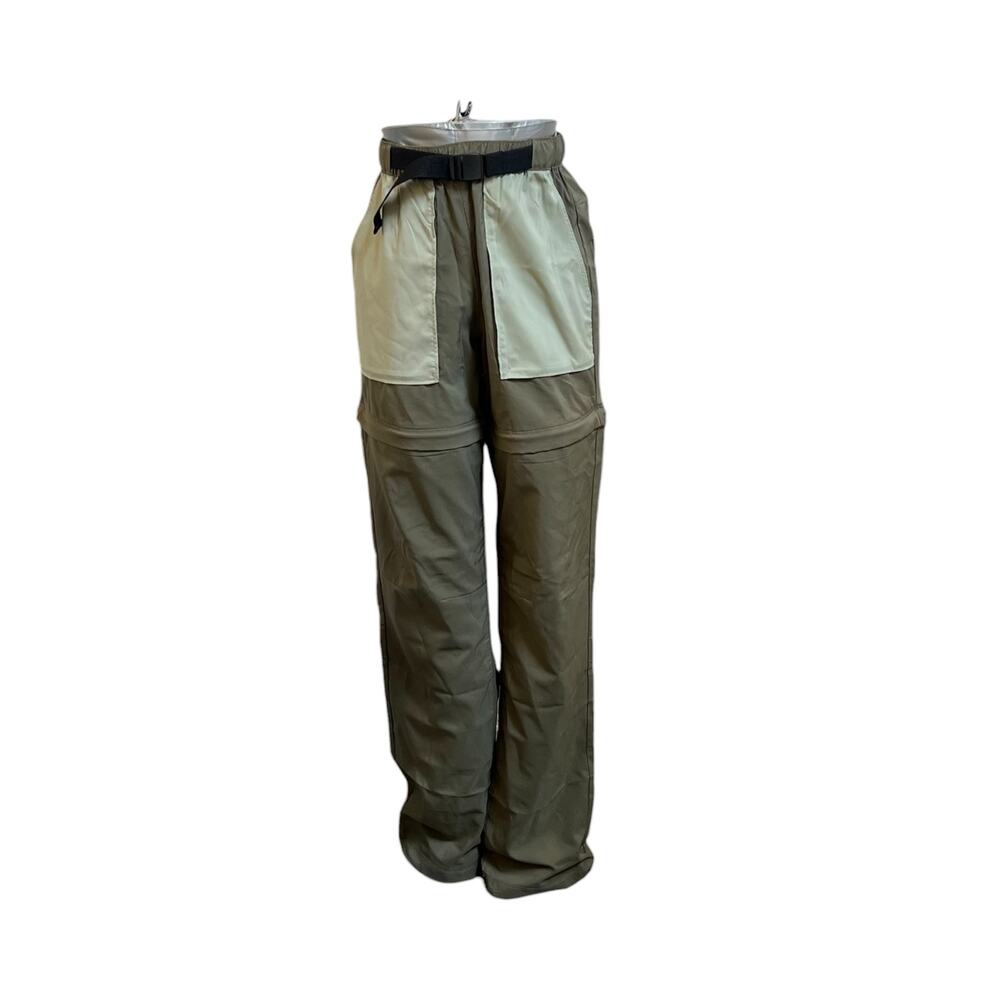Columbia Women’s Zip-Off Convertible Cargo Pants Olive Green Size Small